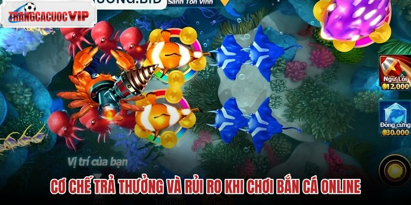 co che tra thuong va rui ro khi choi ban ca online