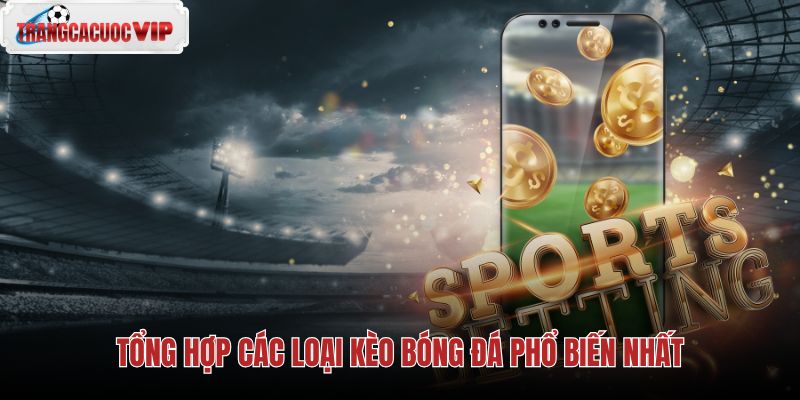 Các loại kèo cơ bản trên trang cá cược bóng đá