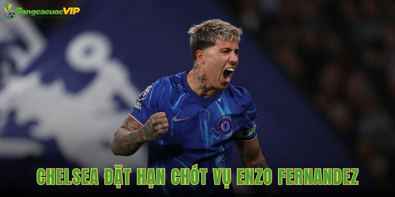 Chelsea Đặt Hạn Chót Vụ Enzo Fernandez Với Mức Giá 120 Triệu Bảng